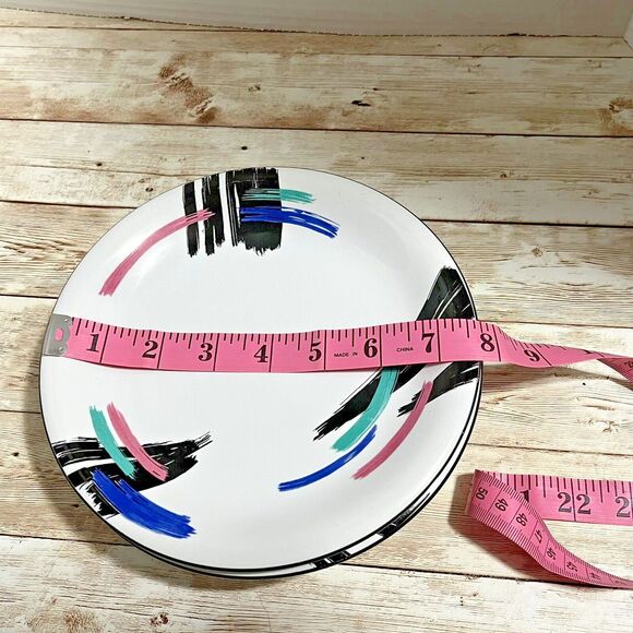 Design Concepts Newcor 7.75" Salad Plate Vintage 1992 Liza Pattern 6157 Set of 4 - Picture 6 of 8